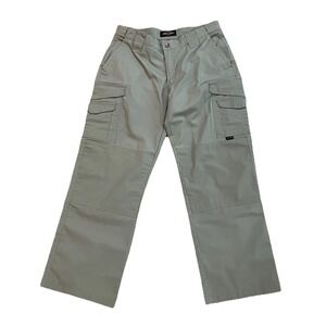 Tru-Spec Pants Women 8 32x28.5 Beige Ripstop Straight Workwear Utility Tactical